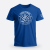 T-Shirt: Fediverse, Farbkombination Stoff/Druck: royal blue / white