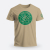 T-Shirt: Fediverse, Farbkombination Stoff/Druck: sand / green