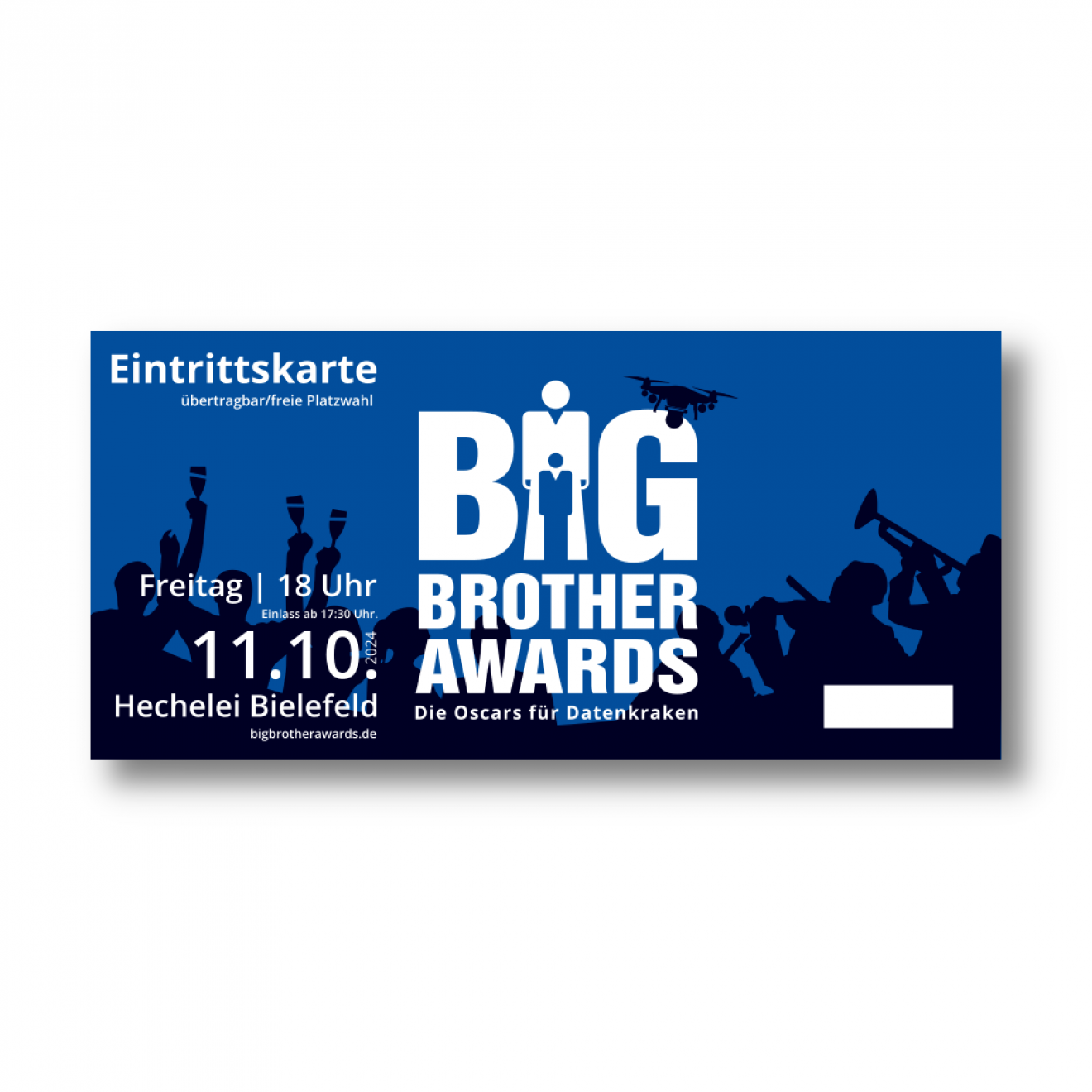 Eintrittskarte: BigBrotherAwards 2024 Verleihungsgala