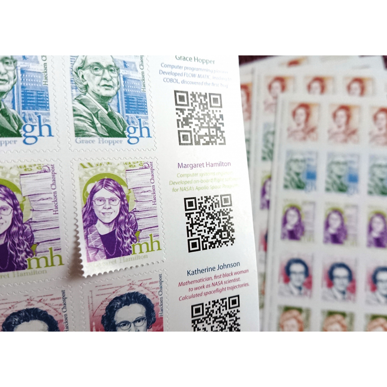 Ansicht Briefmarkensticker