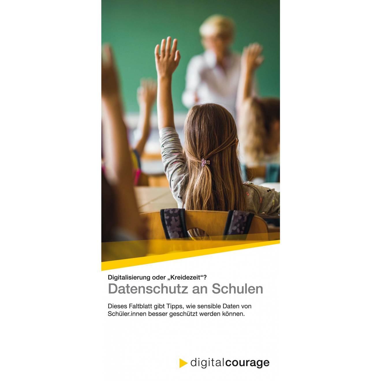 Datenschutz an Schulen - Variante Hand heben