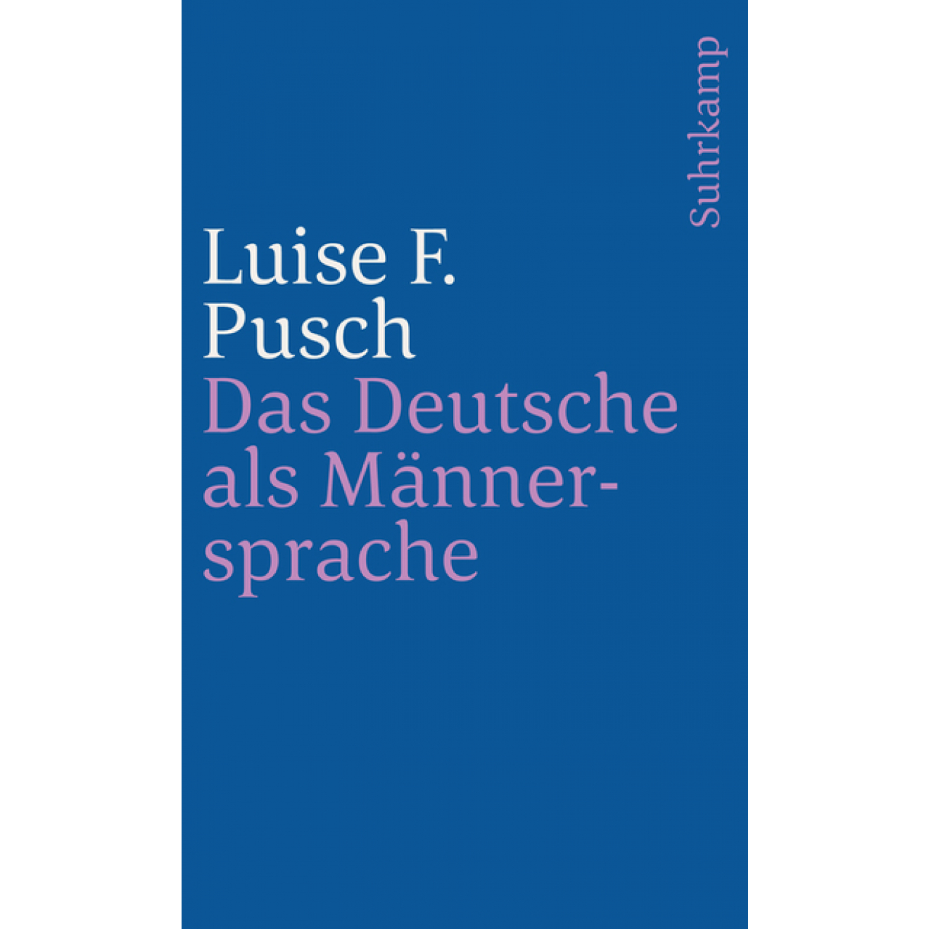 Buch: Das Deutsche als Männersprache