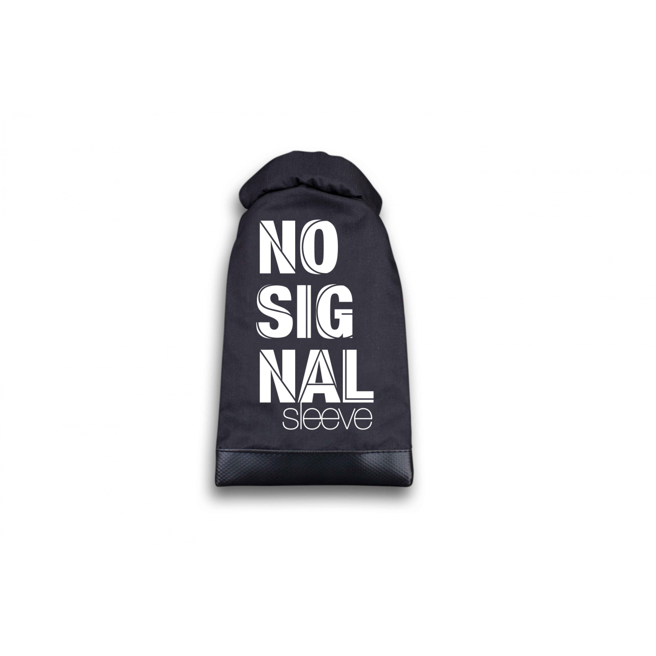 No Signal Sleeve Ansicht geschlossen schwarz