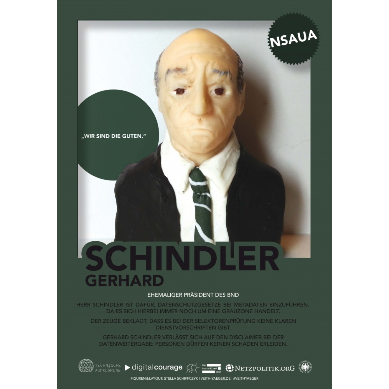 Plakate/Poster: NSAUA (3er-Set) Plakate/Poster: NSAUA (3er-Set)