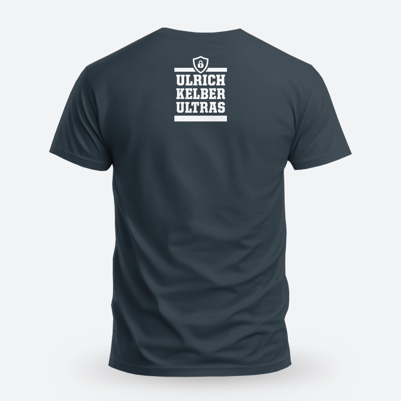 T-Shirt Rückseite grau