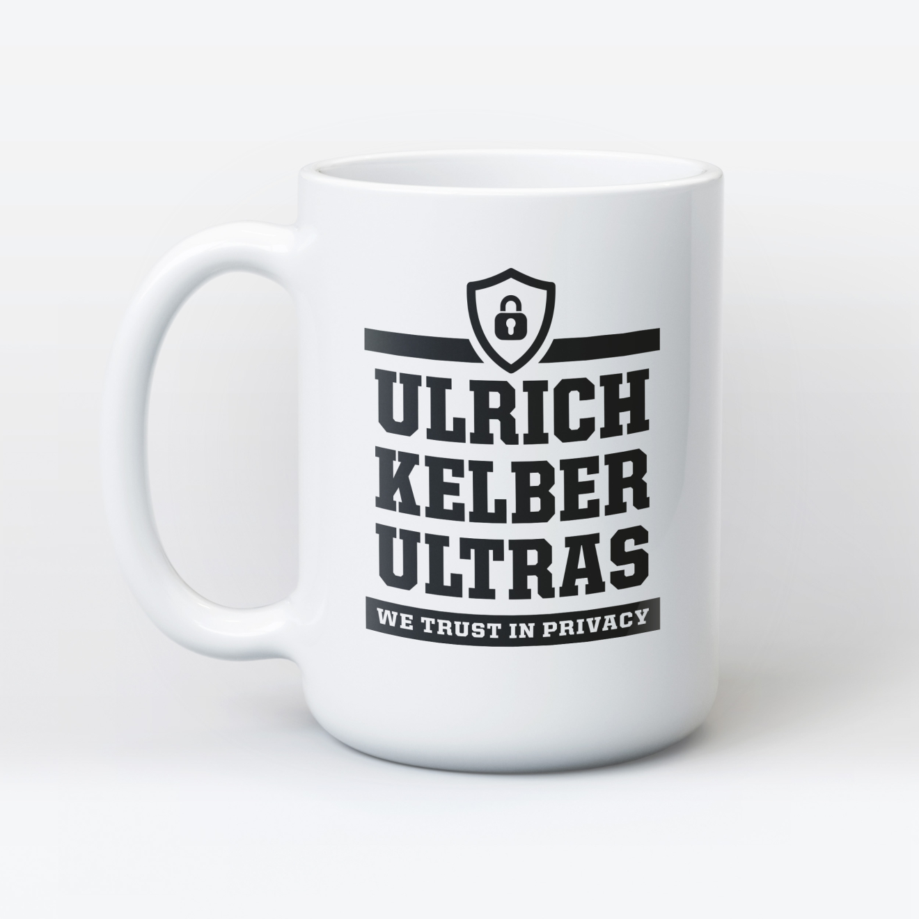 Tasse Kelber Ultras - Ansicht für Linkshänder