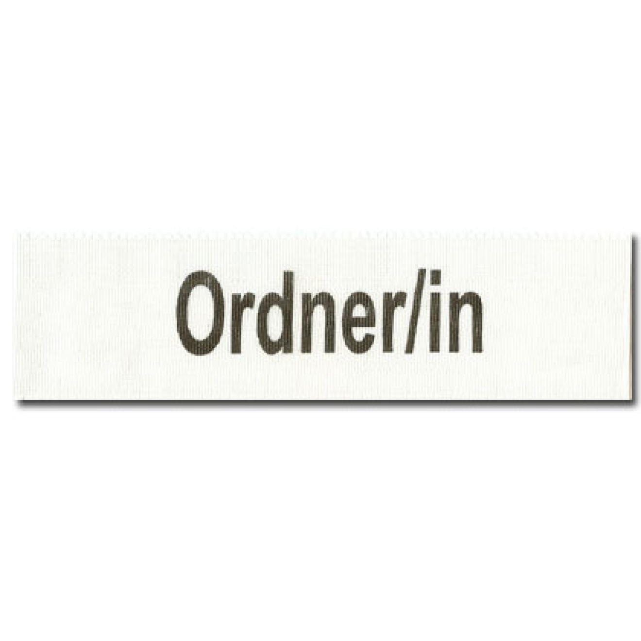 Armbinde: Ordner Armbinde: Ordner