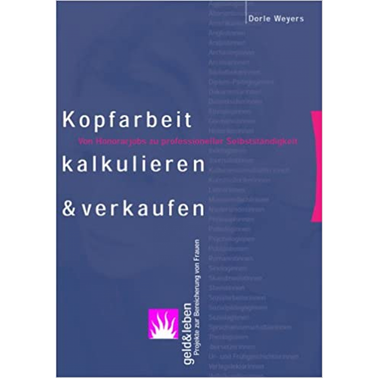 Titelbild Kopfarbeit - kalkulieren und verkaufen