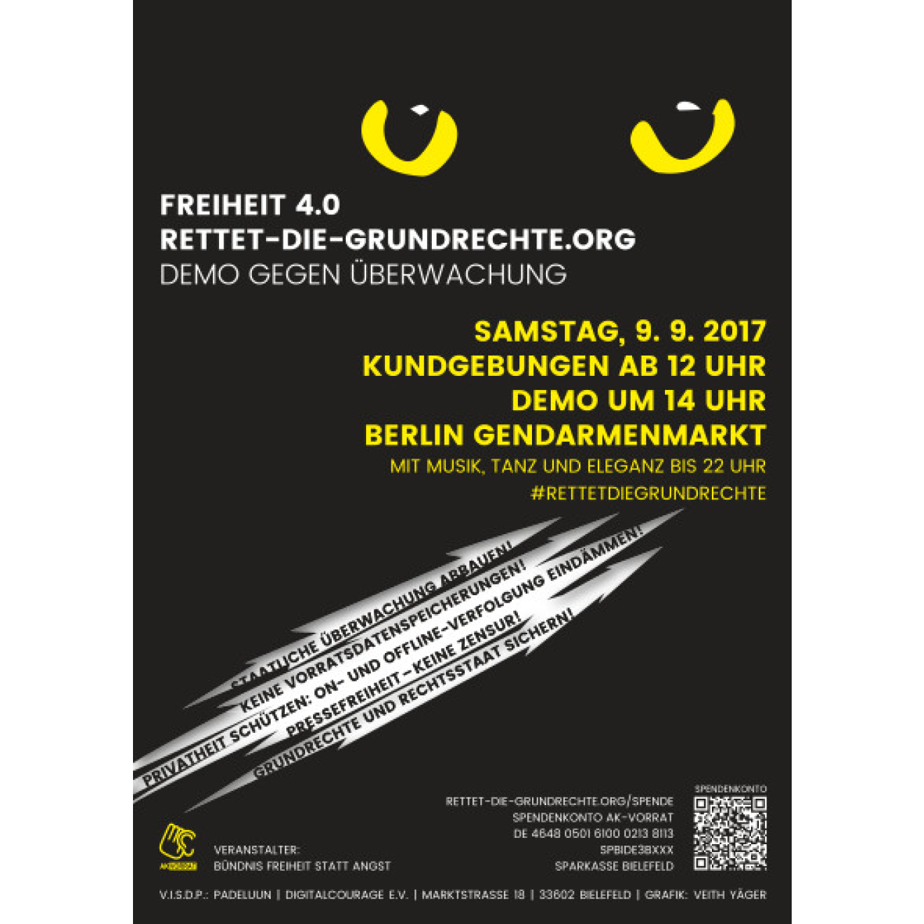Paket S - "Freiheit 4.0 - Rettet die Grundrechte" Paket S - "Freiheit 4.0 - Rettet die Grundrechte"