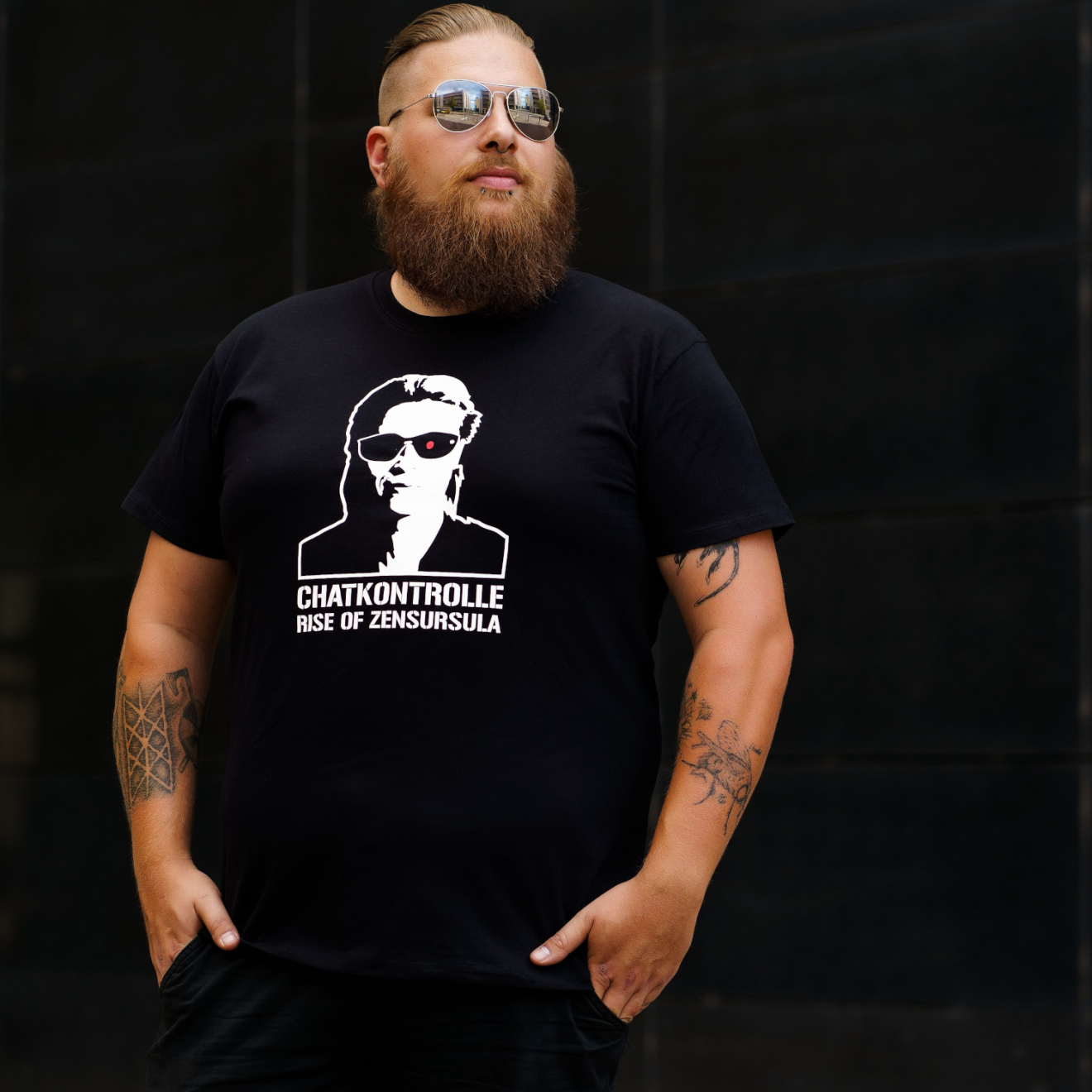 T-Shirt: Chatkontrolle - Rise of Zensursula