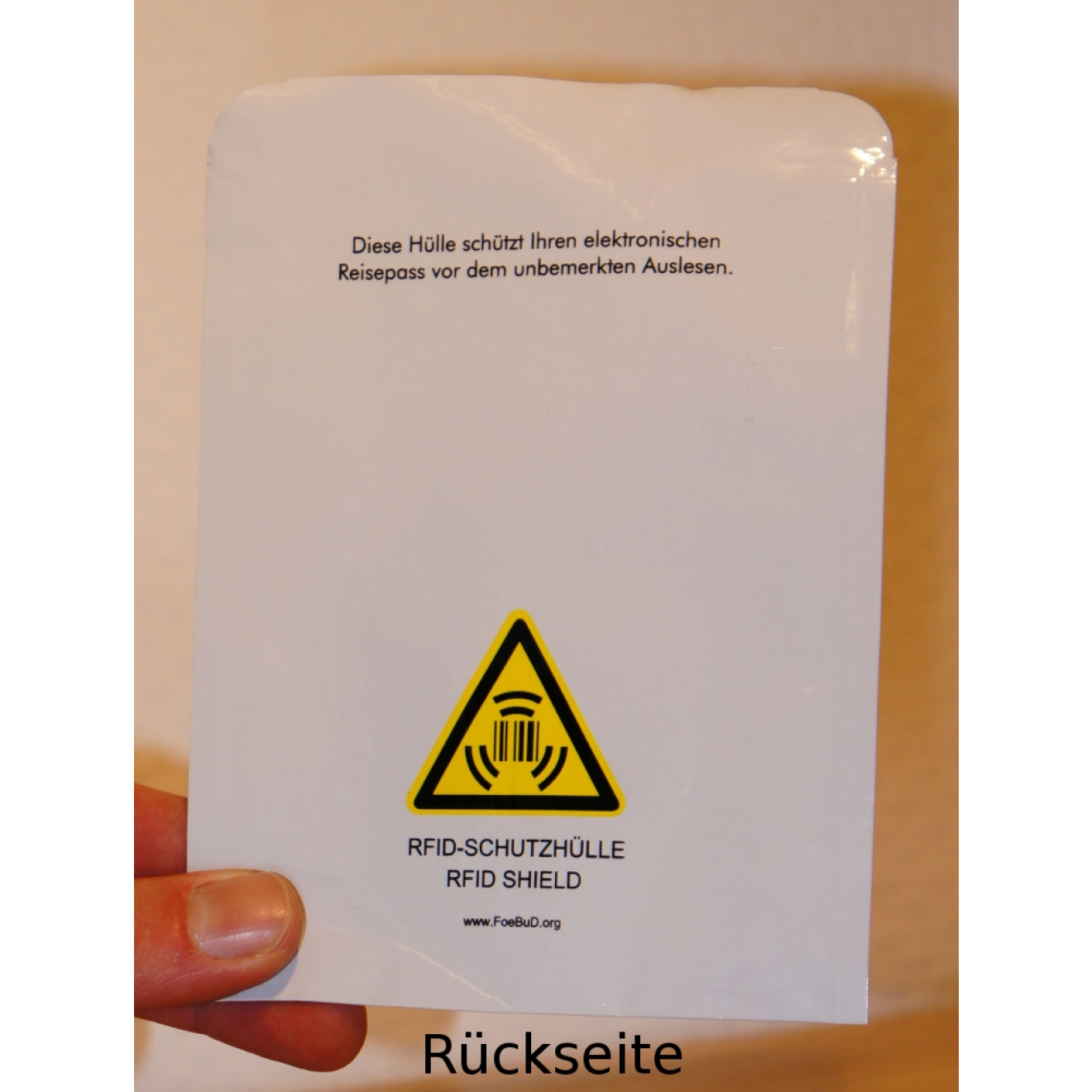 RFID-Pass-Schutzhülle, einfach RFID-Pass-Schutzhülle, einfach