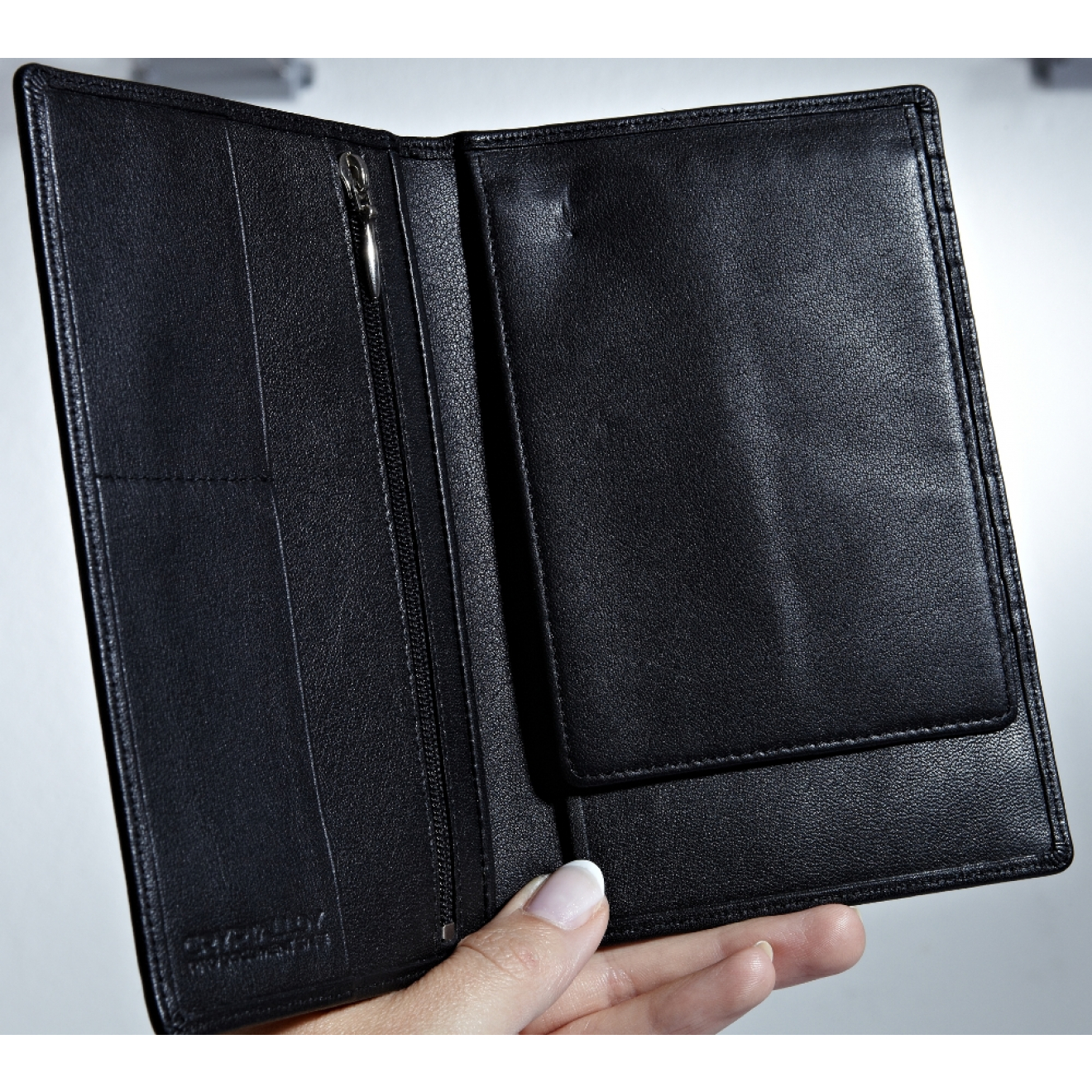 RFID-Schutz: Brieftasche, Leder