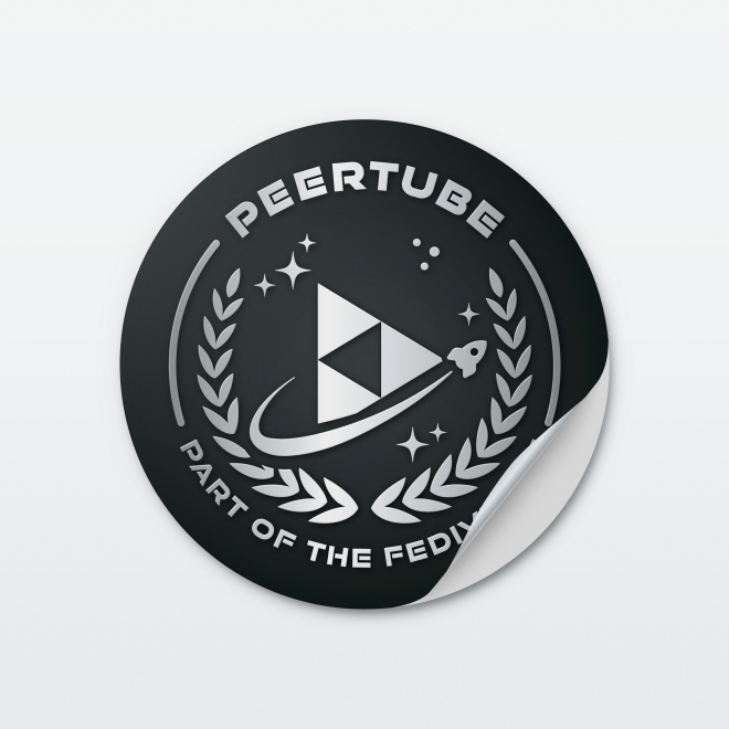 Aufkleber Social Media Done Well 4,5 cm