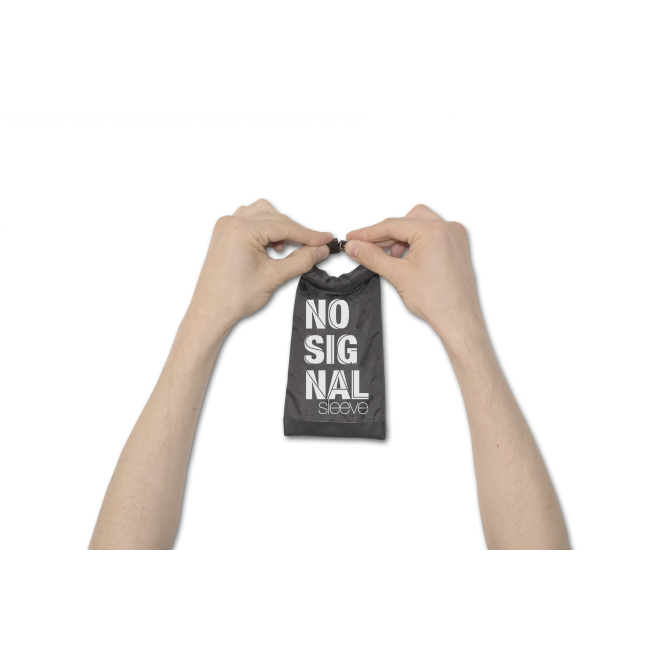 No Signal Sleeve Einstecken und clipsen