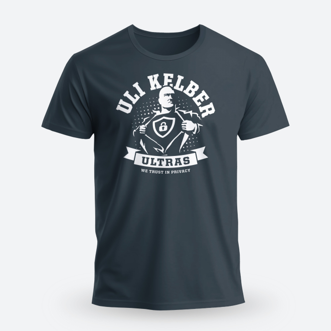 T-Shirt Vorderseite grau