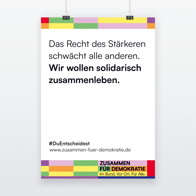 solidarisch …