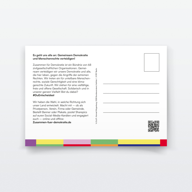 Postkarte: Kampagne 2025 (BZfD)