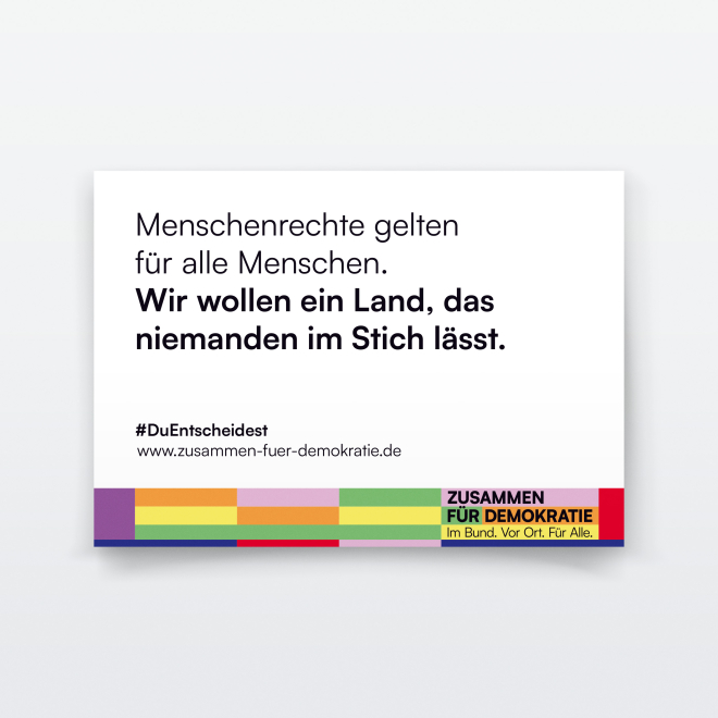 Postkarte: Kampagne 2025 (BZfD)