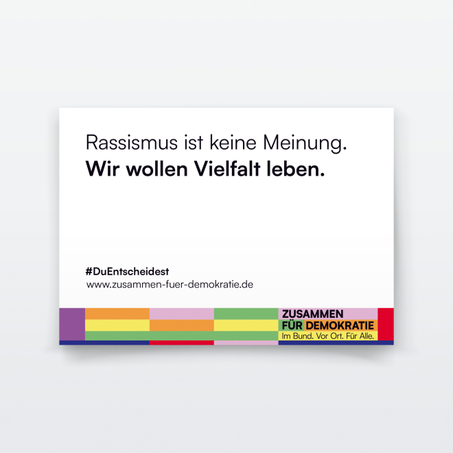 Postkarte: Kampagne 2025 (BZfD)