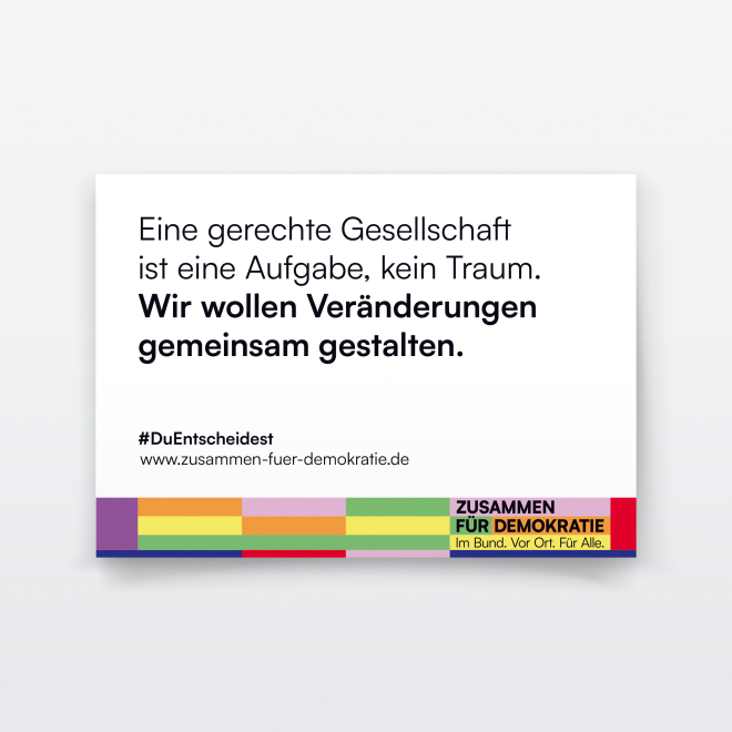 Postkarte: Kampagne 2025 (BZfD)