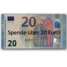 Spende über 20 Euro Spende über 20 Euro