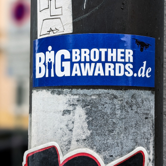 Aufkleber: BigBrotherAwards