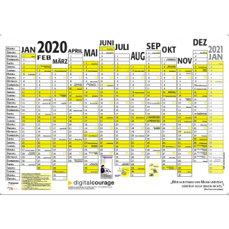 Jahresplaner Kalender 2020