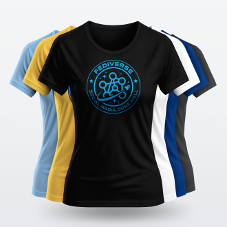 T-Shirt: Fediverse fitted