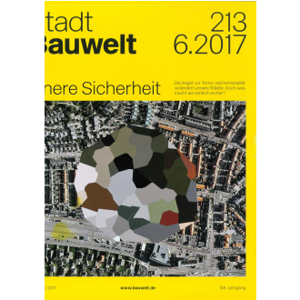 Broschüre: Stadtbauwelt 213: Innere Sicherheit