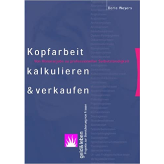 Broschüre: Kopfarbeit - kalkulieren &, verkaufen