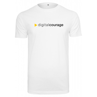 T-Shirt: Digitalcourage weiß