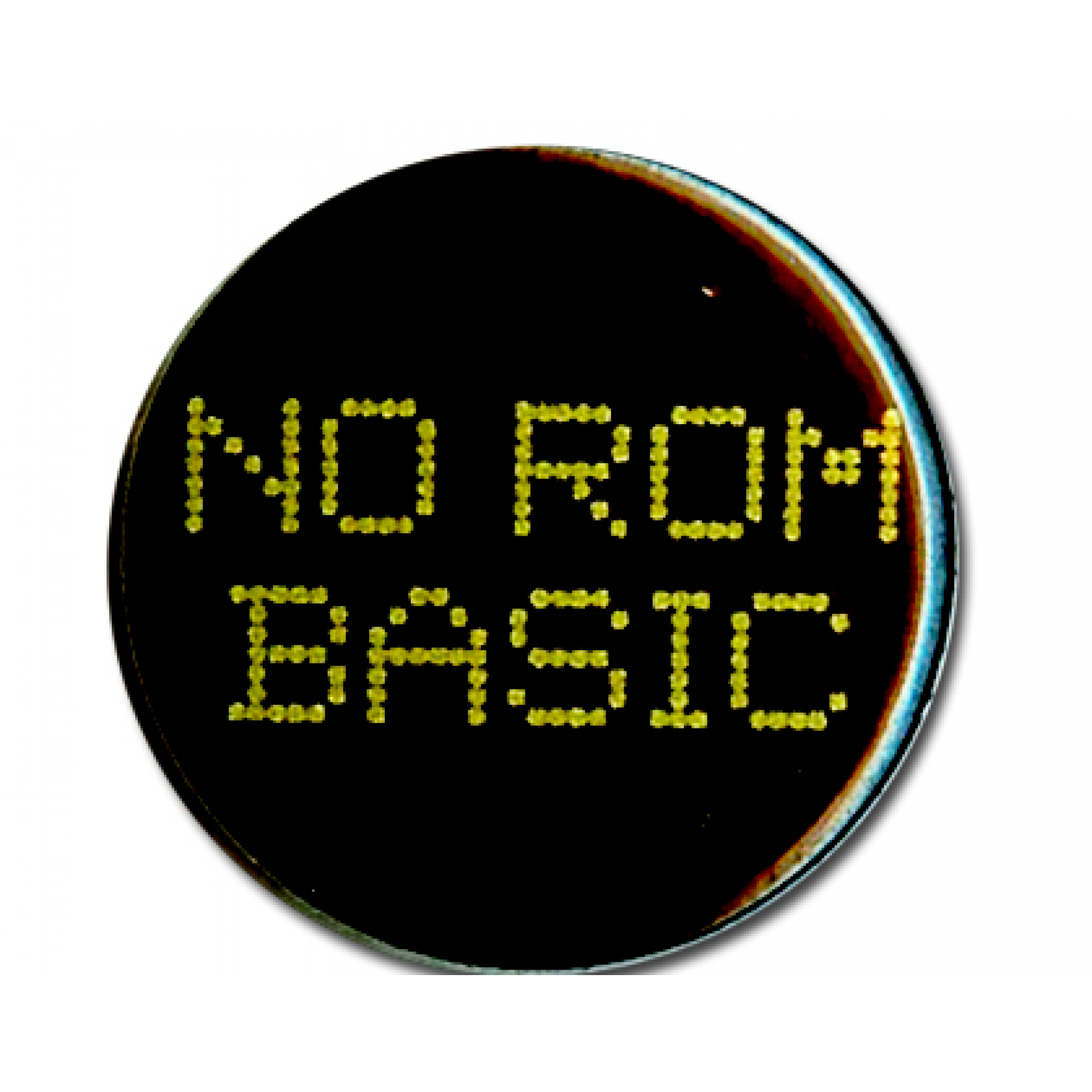 Button: NO ROM BASIC Button: NO ROM BASIC